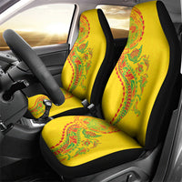 Hawaiian Kakau Tribal Sea Animals Tattoos Car Seat Cover Kanaka Maoli Flag Color Inspired LT03 - Polynesian Pride