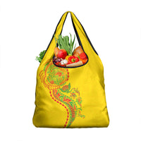 Hawaiian Kakau Tribal Sea Animals Tattoos Grocery Bag Kanaka Maoli Flag Color Inspired LT03 1-pack One Size Multicolor - Polynesian Pride
