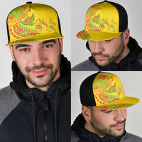 Hawaiian Kakau Tribal Sea Animals Tattoos Mesh Trucker Cap Kanaka Maoli Flag Color Inspired LT03 - Polynesian Pride