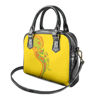 Hawaiian Kakau Tribal Sea Animals Tattoos Shoulder Handbag Kanaka Maoli Flag Color Inspired LT03 - Polynesian Pride