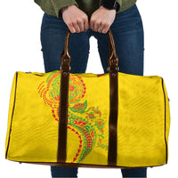 Hawaiian Kakau Tribal Sea Animals Tattoos Travel Bag Kanaka Maoli Flag Color Inspired LT03 Multicolor - Polynesian Pride
