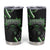 Traditional Art Hawaiian Kakau Tattoos Tumbler Cup Green Color - Polynesian Pride