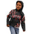 Traditional Art Hawaiian Kakau Tattoos Kid Hoodie Red Color - Polynesian Pride