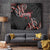 Traditional Art Hawaiian Kakau Tattoos Tapestry Red Color - Polynesian Pride