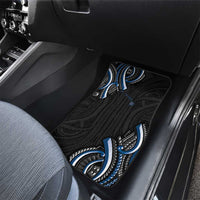 Traditional Art Hawaiian Kakau Tattoos Car Mats Blue Color LT03 - Polynesian Pride