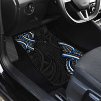 Traditional Art Hawaiian Kakau Tattoos Car Mats Blue Color LT03 - Polynesian Pride