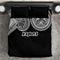 Samoa Traditional Tattoo Bedding Set Tribal Tatau Pattern LT03 Black - Polynesian Pride