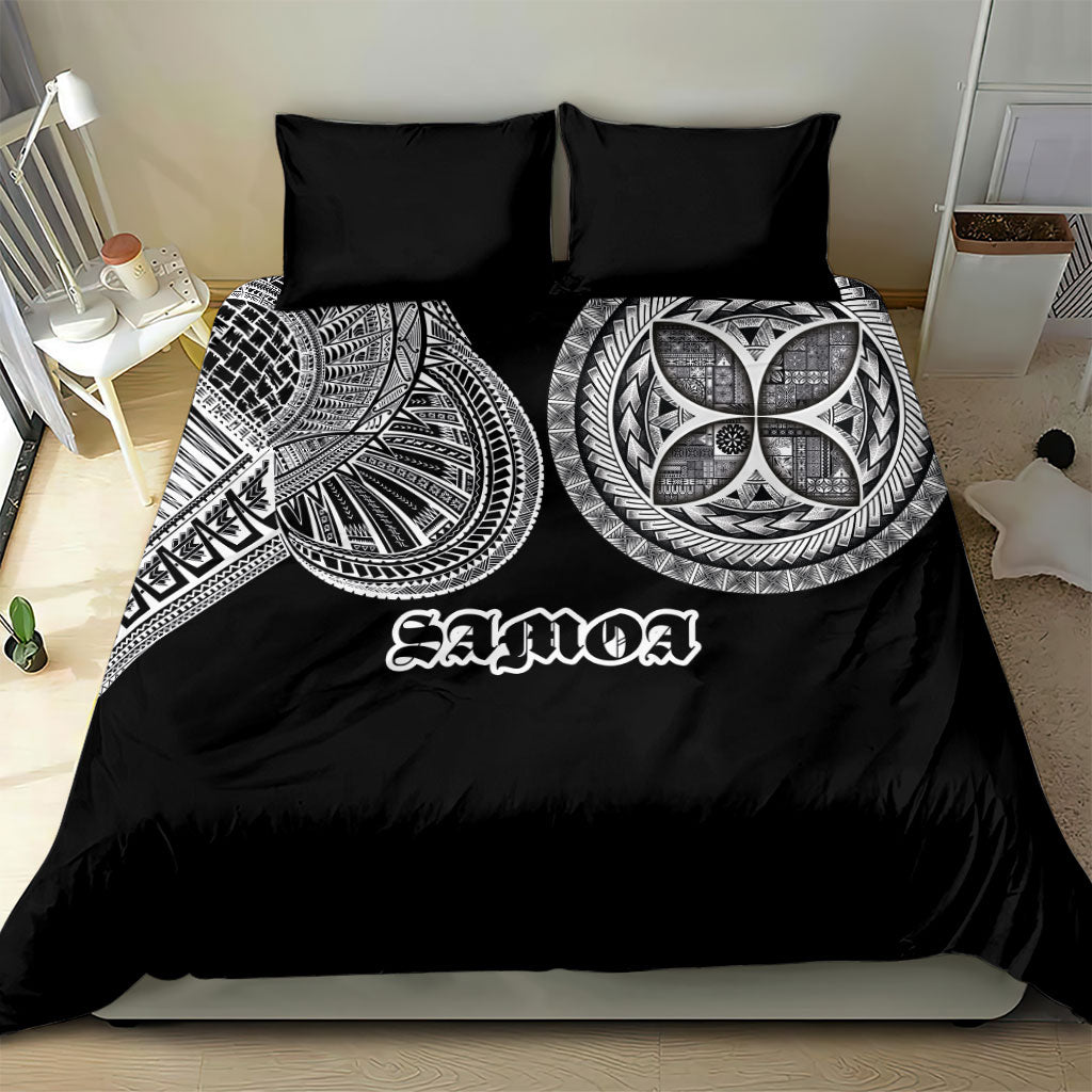 Samoa Traditional Tattoo Bedding Set Tribal Tatau Pattern LT03 - Polynesian Pride