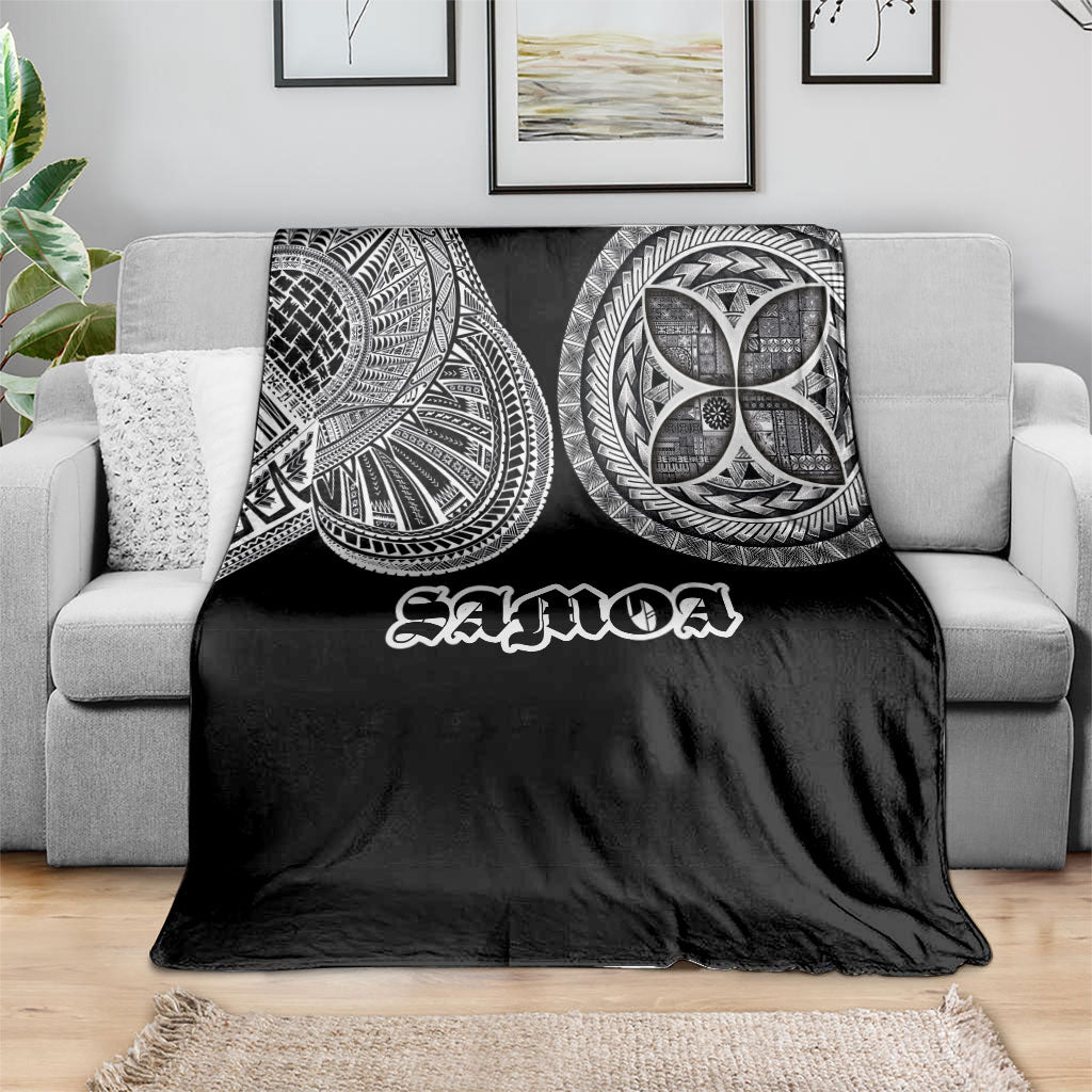 Samoa Traditional Tattoo Blanket Tribal Tatau Pattern LT03 - Polynesian Pride