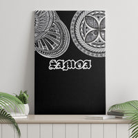 Samoa Traditional Tattoo Canvas Wall Art Tribal Tatau Pattern LT03 - Polynesian Pride