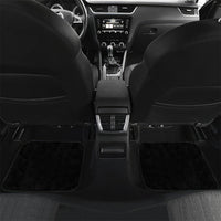 Samoa Traditional Tattoo Car Mats Tribal Tatau Pattern LT03 Set 2pcs - Back Black - Polynesian Pride