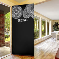 Samoa Traditional Tattoo Door Cover Tribal Tatau Pattern LT03 - Polynesian Pride