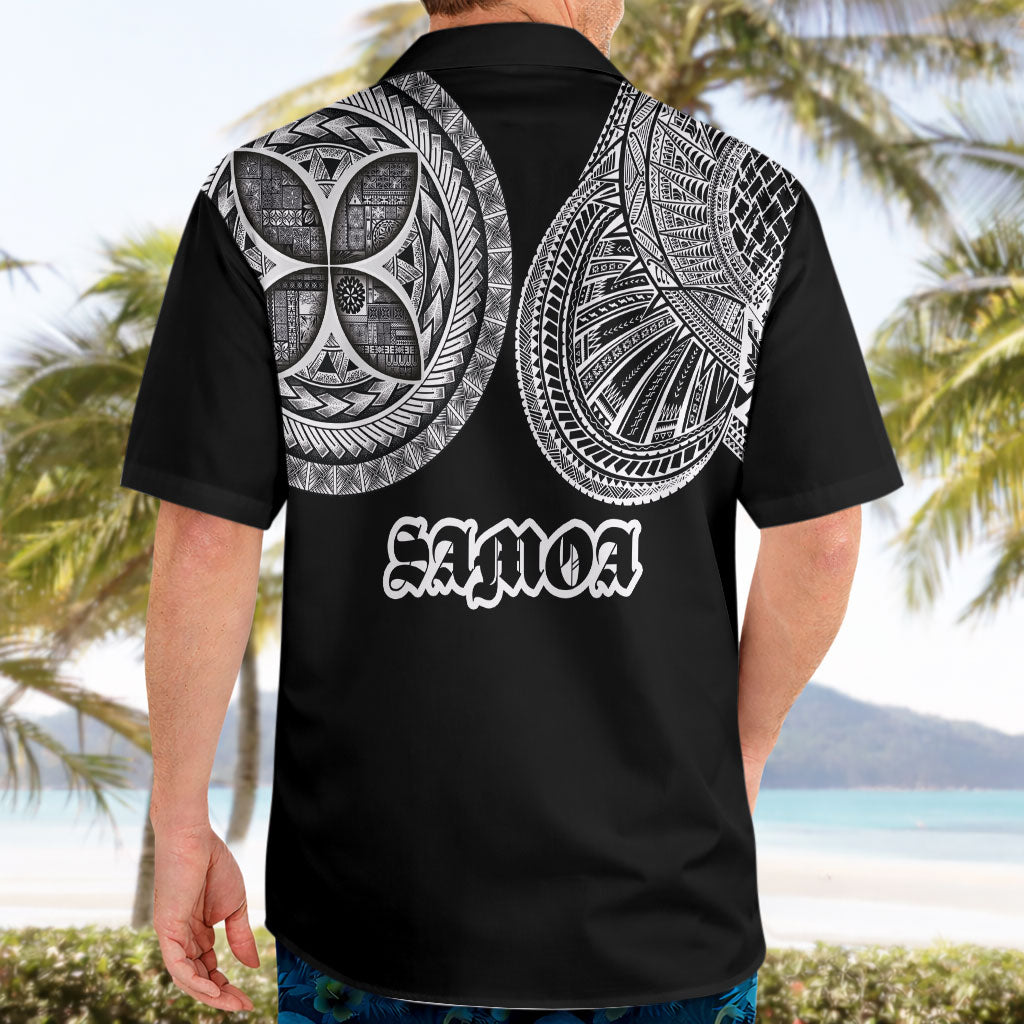 Samoa Traditional Tattoo Hawaiian Shirt Tribal Tatau Pattern LT03 - Polynesian Pride