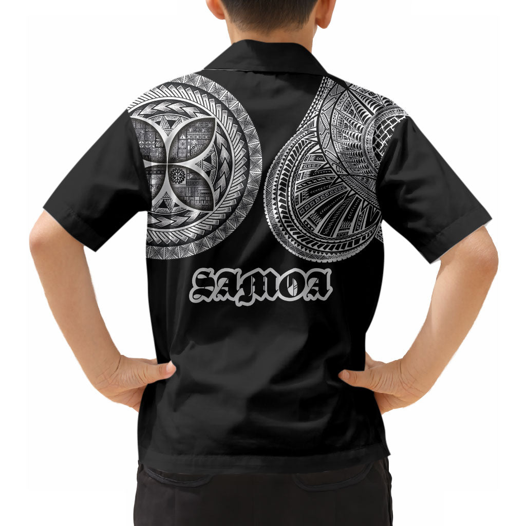 Samoa Traditional Tattoo Hawaiian Shirt Tribal Tatau Pattern LT03 - Polynesian Pride