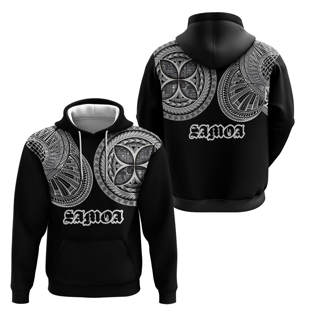 Samoa Traditional Tattoo Hoodie Tribal Tatau Pattern LT03 - Polynesian Pride