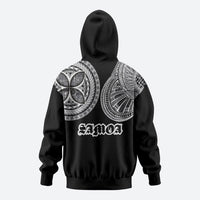 Samoa Traditional Tattoo Hoodie Tribal Tatau Pattern LT03 - Polynesian Pride