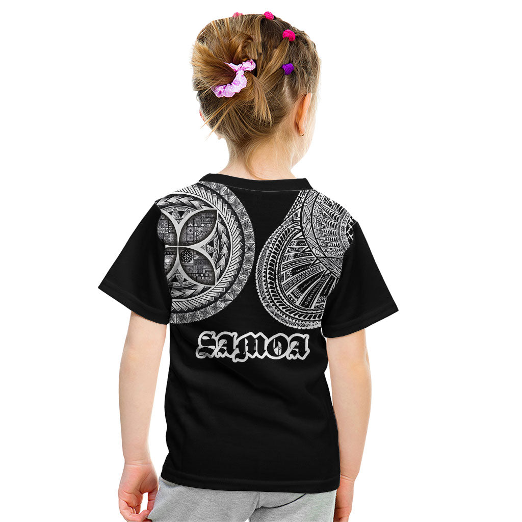Samoa Traditional Tattoo Kid T Shirt Tribal Tatau Pattern LT03 - Polynesian Pride