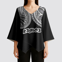 Samoa Traditional Tattoo Kimono Sleeve Blouse Tribal Tatau Pattern LT03 - Polynesian Pride