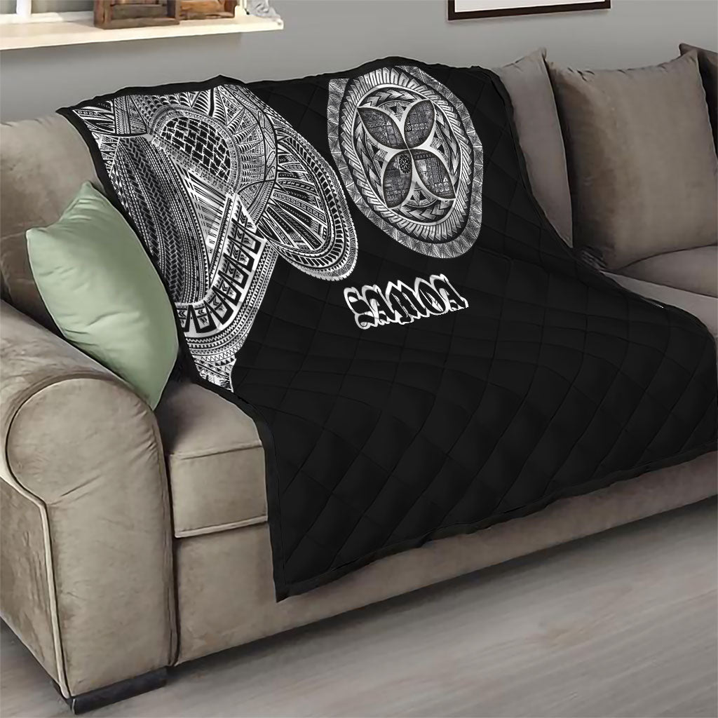 Samoa Traditional Tattoo Quilt Tribal Tatau Pattern LT03 - Polynesian Pride