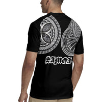 Samoa Traditional Tattoo Rugby Jersey Tribal Tatau Pattern LT03 - Polynesian Pride