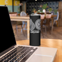 Samoa Traditional Tattoo Skinny Tumbler Tribal Tatau Pattern LT03 - Polynesian Pride