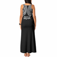 Samoa Traditional Tattoo Tank Maxi Dress Tribal Tatau Pattern LT03 - Polynesian Pride
