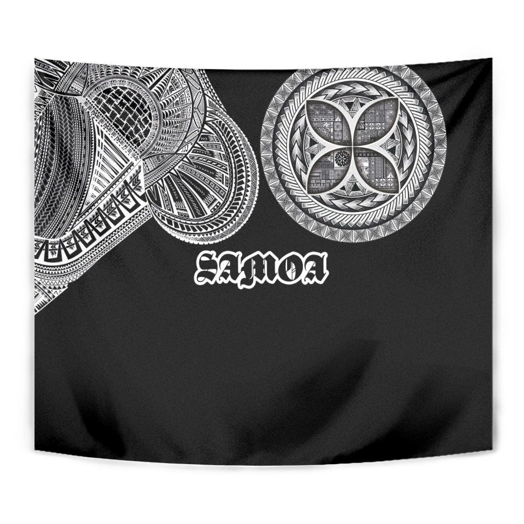 Samoa Traditional Tattoo Tapestry Tribal Tatau Pattern LT03 - Polynesian Pride