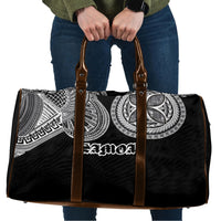 Samoa Traditional Tattoo Travel Bag Tribal Tatau Pattern LT03 Black - Polynesian Pride