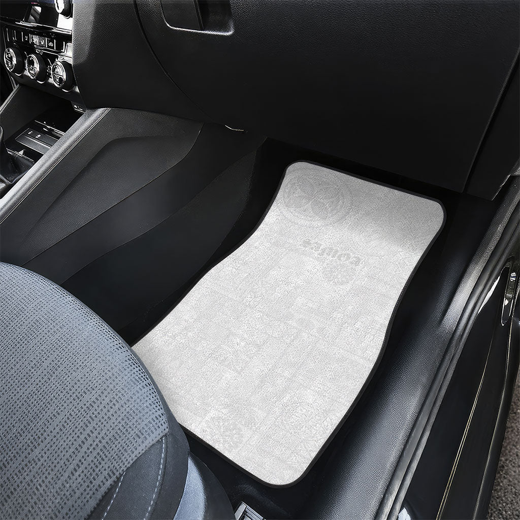Samoa Lotu Tamaiti Car Mats Tribal Tatau with Siapo Pattern LT03 - Polynesian Pride