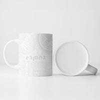 Samoa Lotu Tamaiti Ceramic Mug Tribal Tatau with Siapo Pattern LT03 - Polynesian Pride