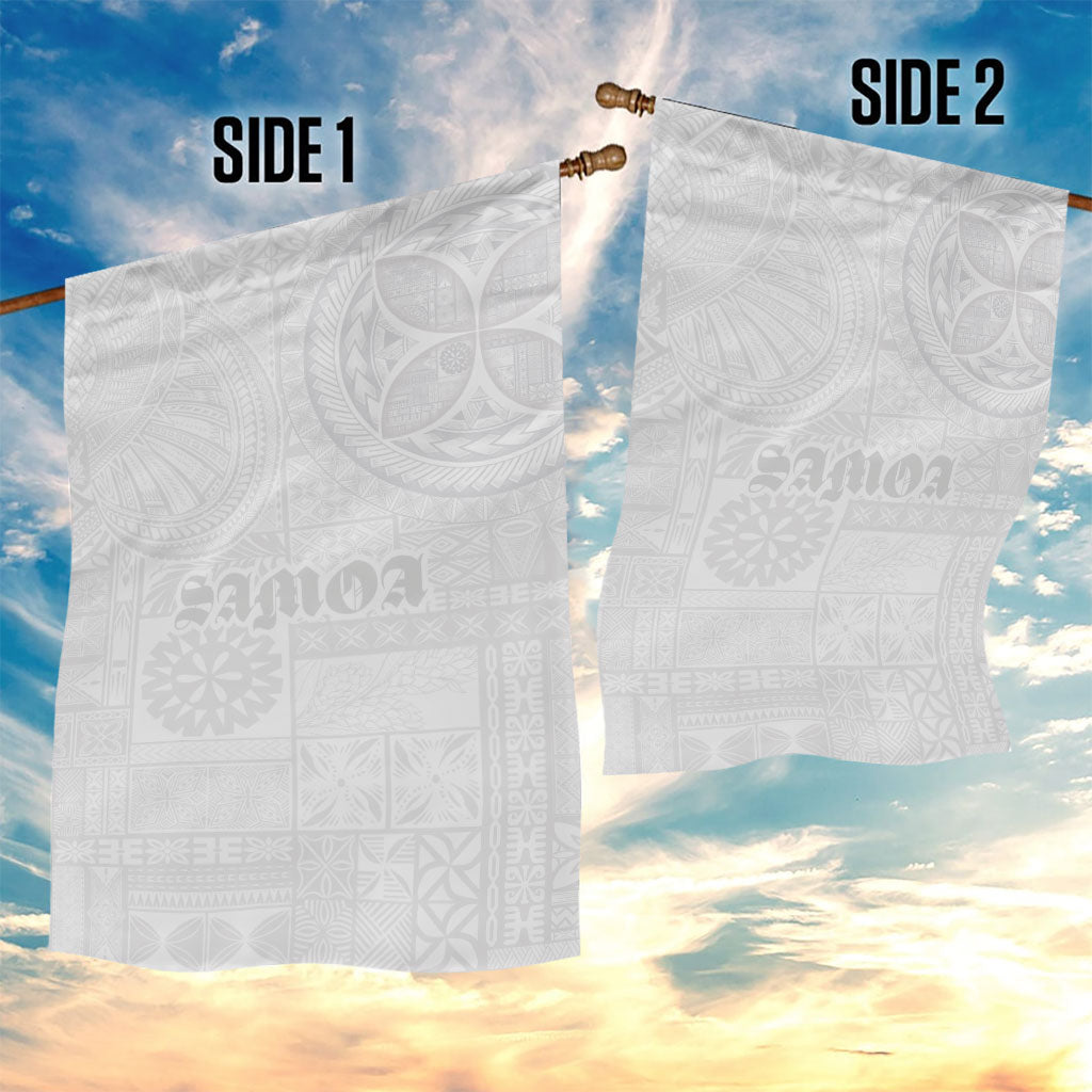 Samoa Lotu Tamaiti Garden Flag Tribal Tatau with Siapo Pattern LT03 - Polynesian Pride