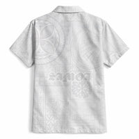 Samoa Lotu Tamaiti Hawaiian Shirt Tribal Tatau with Siapo Pattern LT03 - Polynesian Pride