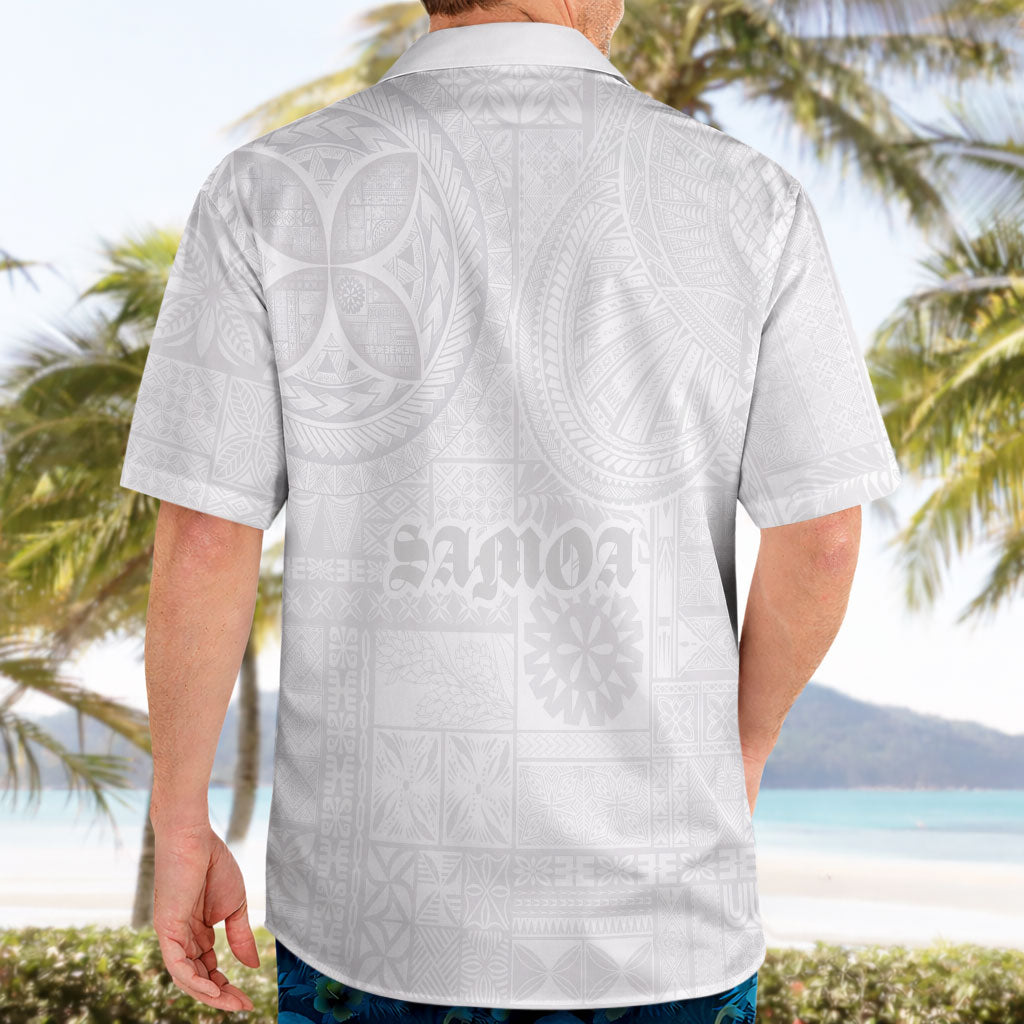 Samoa Lotu Tamaiti Hawaiian Shirt Tribal Tatau with Siapo Pattern LT03 - Polynesian Pride