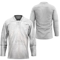 Samoa Lotu Tamaiti Hockey Jersey Tribal Tatau with Siapo Pattern LT03 - Polynesian Pride