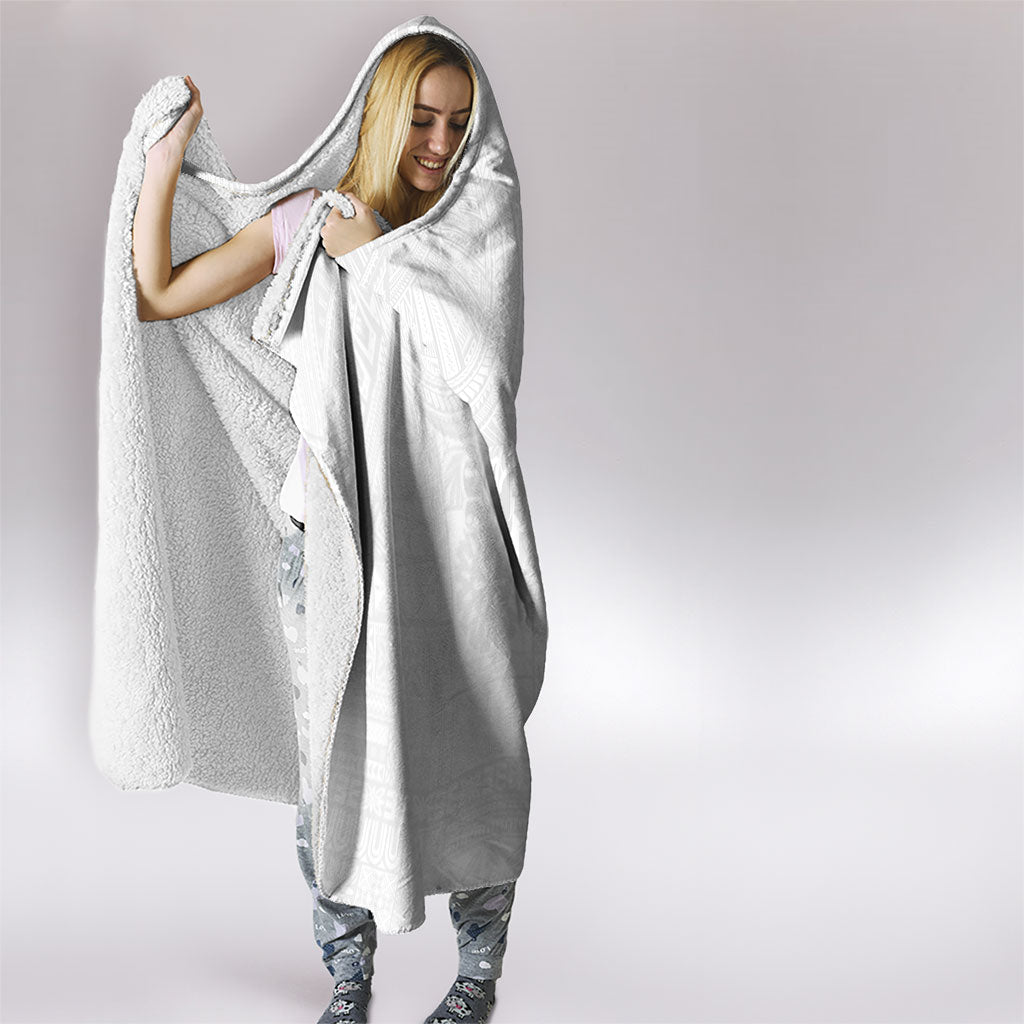 Samoa Lotu Tamaiti Hooded Blanket Tribal Tatau with Siapo Pattern LT03 - Polynesian Pride