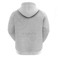 Samoa Lotu Tamaiti Hoodie Tribal Tatau with Siapo Pattern LT03 - Polynesian Pride