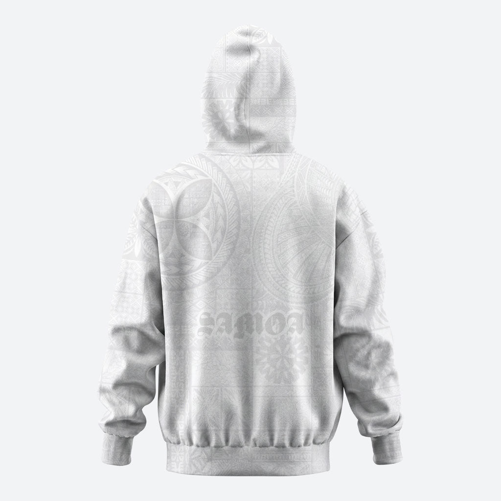 Samoa Lotu Tamaiti Hoodie Tribal Tatau with Siapo Pattern LT03 - Polynesian Pride