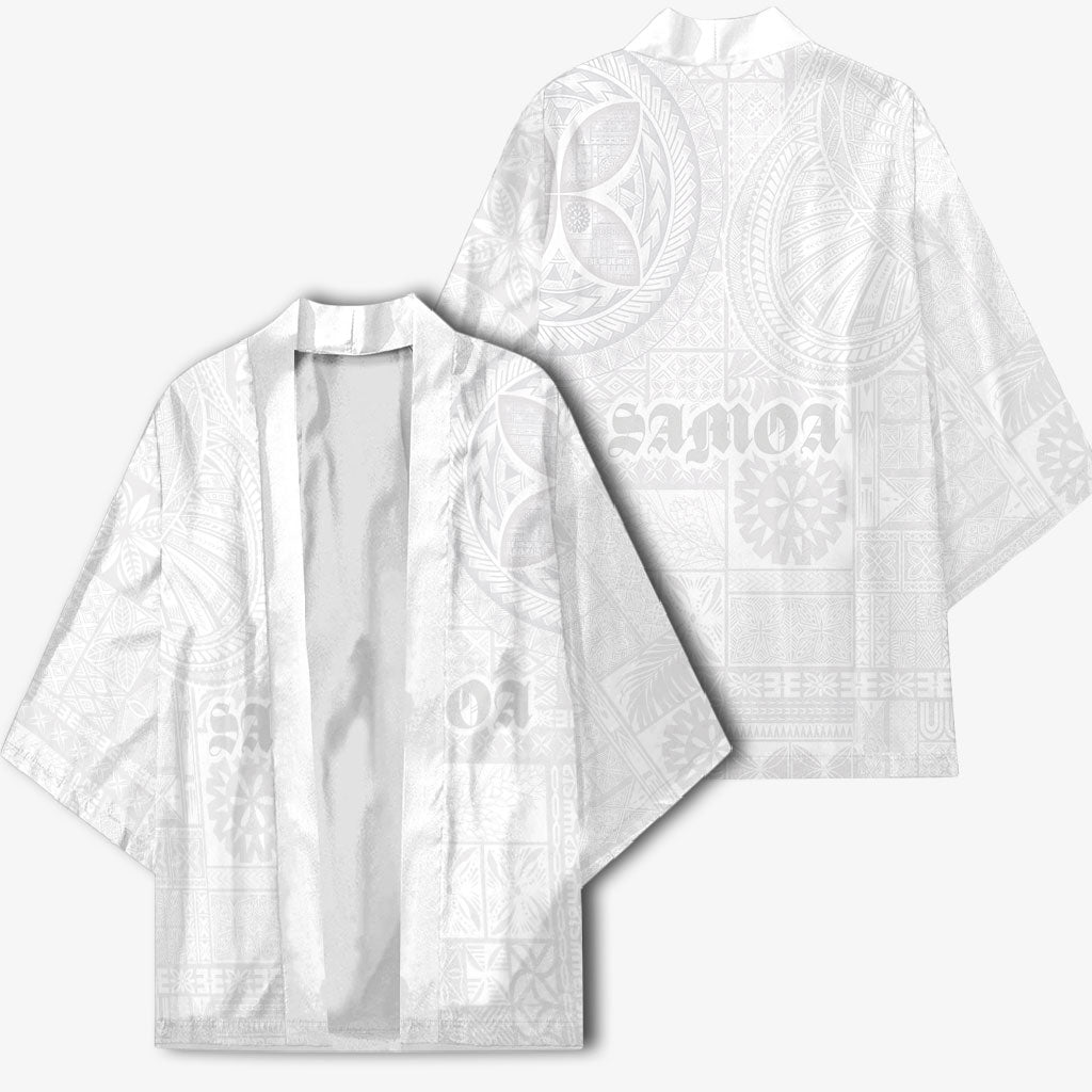 Samoa Lotu Tamaiti Kimono Tribal Tatau with Siapo Pattern LT03 - Polynesian Pride