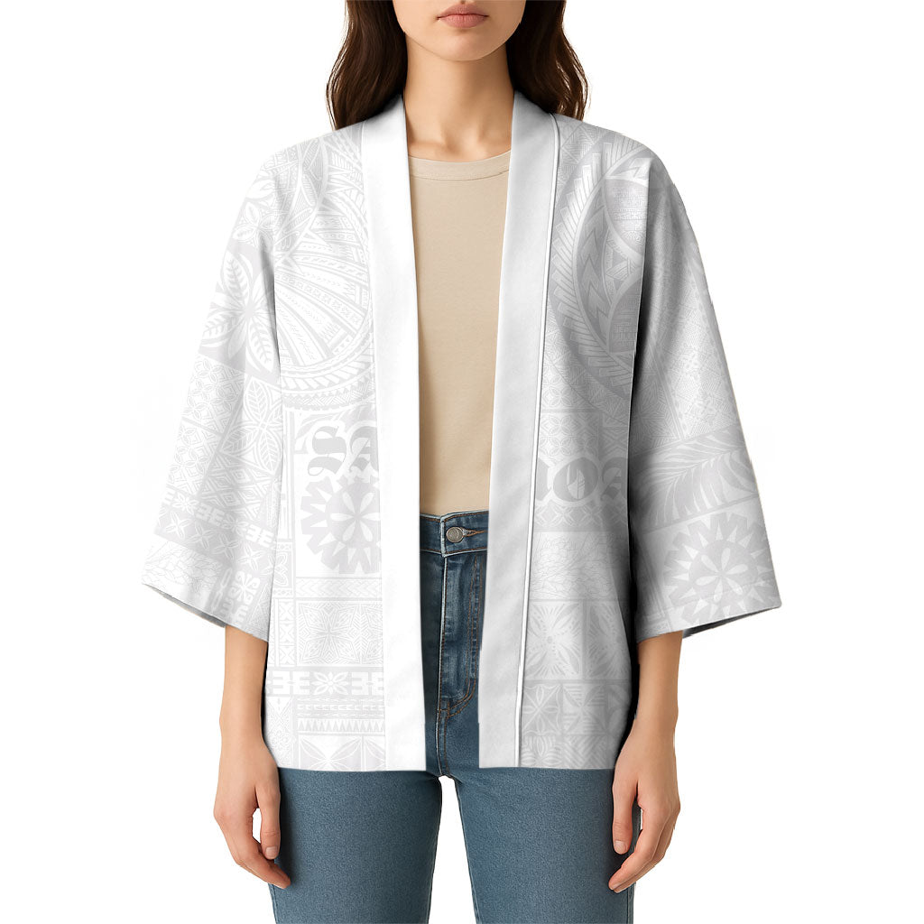 Samoa Lotu Tamaiti Kimono Tribal Tatau with Siapo Pattern LT03 - Polynesian Pride