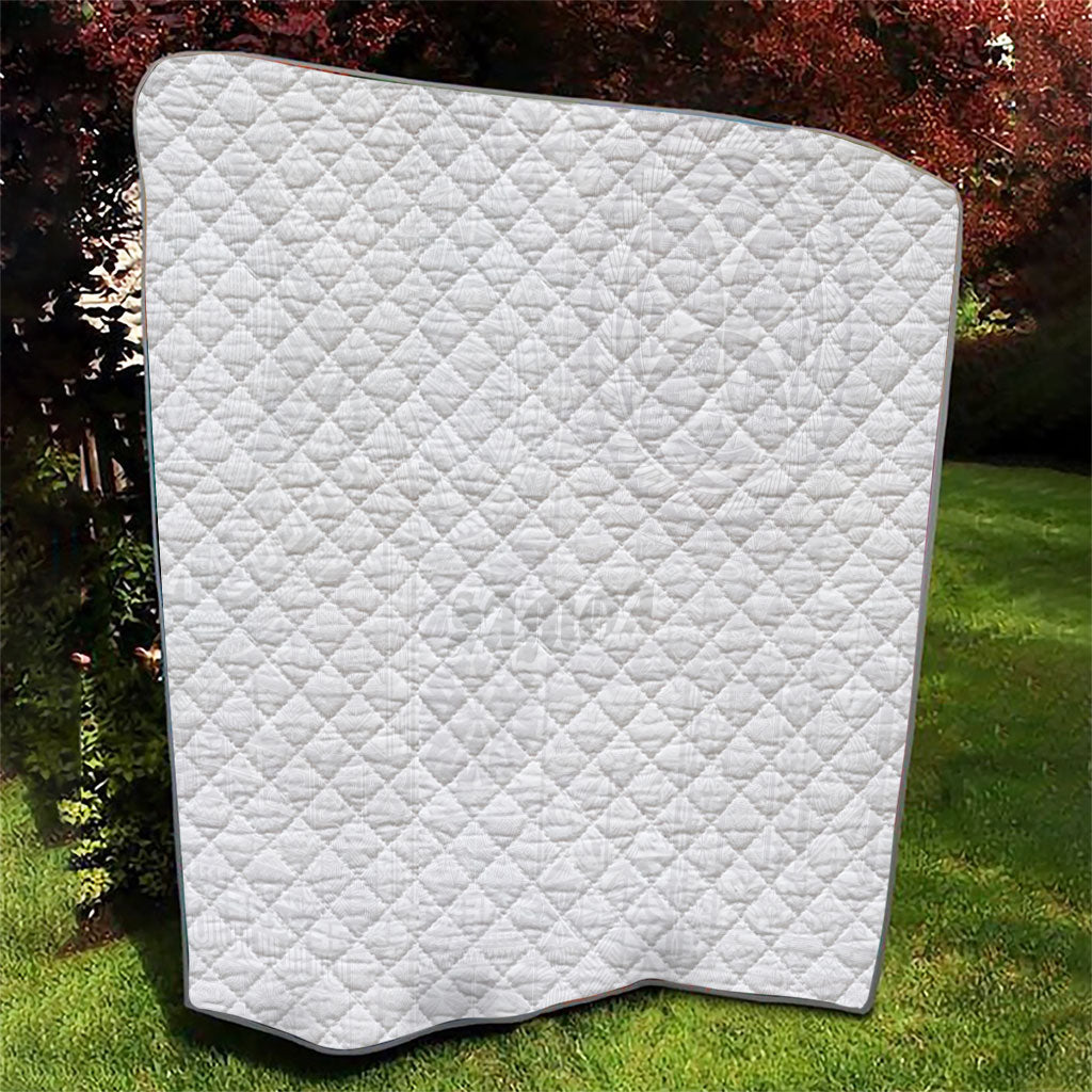 Samoa Lotu Tamaiti Quilt Tribal Tatau with Siapo Pattern LT03 - Polynesian Pride