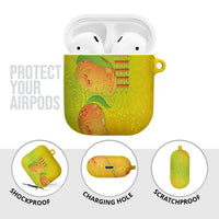 Hawaiian Mango AirPods Case Polynesian Art Pattern and Kakau Tattoo LT03 - Polynesian Pride