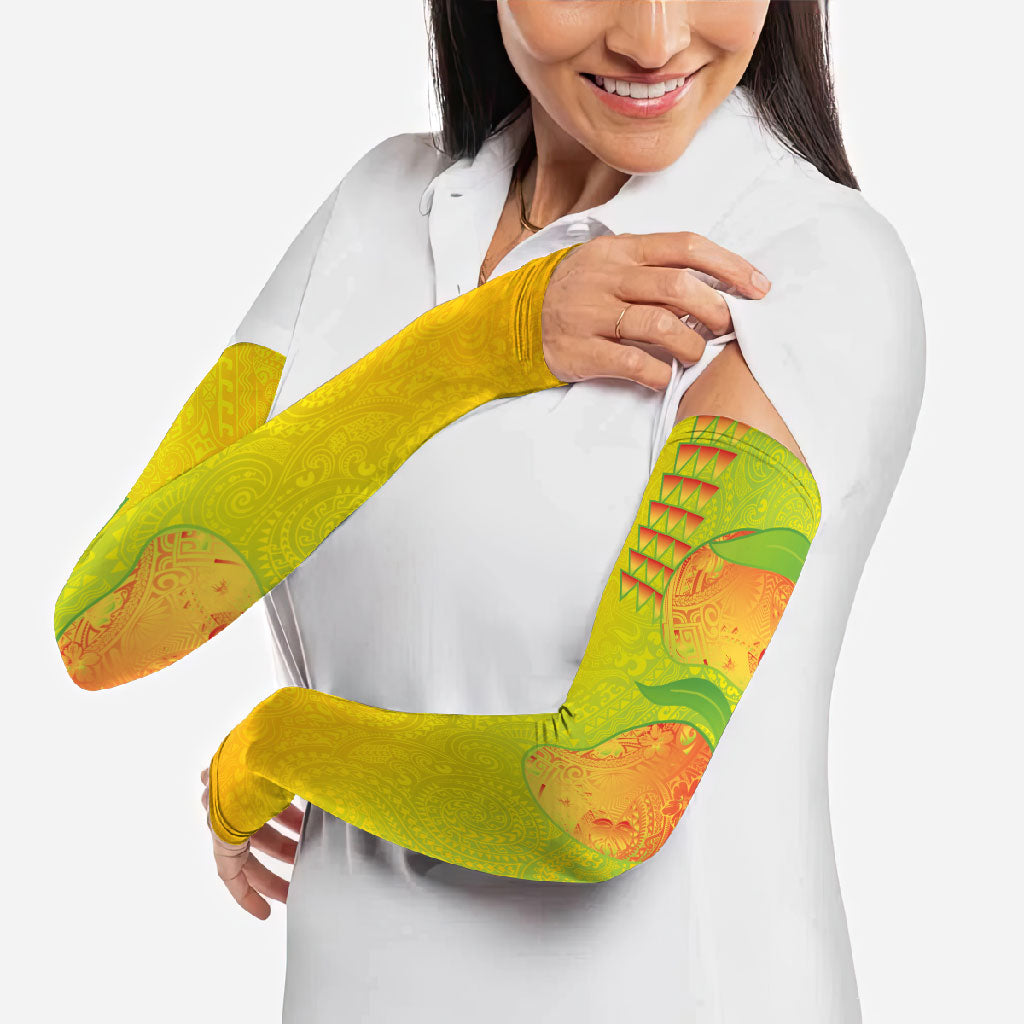 Hawaiian Mango Arm Sleeves Polynesian Art Pattern and Kakau Tattoo LT03 - Polynesian Pride