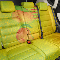 Hawaiian Mango Back Car Seat Cover Polynesian Art Pattern and Kakau Tattoo LT03 - Polynesian Pride