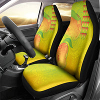 Hawaiian Mango Car Seat Cover Polynesian Art Pattern and Kakau Tattoo LT03 - Polynesian Pride