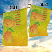 Hawaiian Mango Garden Flag Polynesian Art Pattern and Kakau Tattoo LT03 - Polynesian Pride