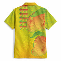 Hawaiian Mango Hawaiian Shirt Polynesian Art Pattern and Kakau Tattoo LT03 - Polynesian Pride