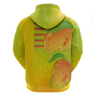 Hawaiian Mango Hoodie Polynesian Art Pattern and Kakau Tattoo LT03 - Polynesian Pride