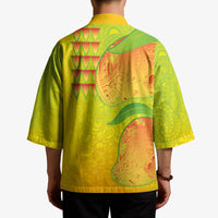 Hawaiian Mango Kimono Polynesian Art Pattern and Kakau Tattoo LT03 - Polynesian Pride
