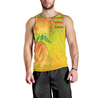 Hawaiian Mango Men Tank Top Polynesian Art Pattern and Kakau Tattoo LT03 - Polynesian Pride