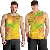 Hawaiian Mango Men Tank Top Polynesian Art Pattern and Kakau Tattoo LT03 - Polynesian Pride